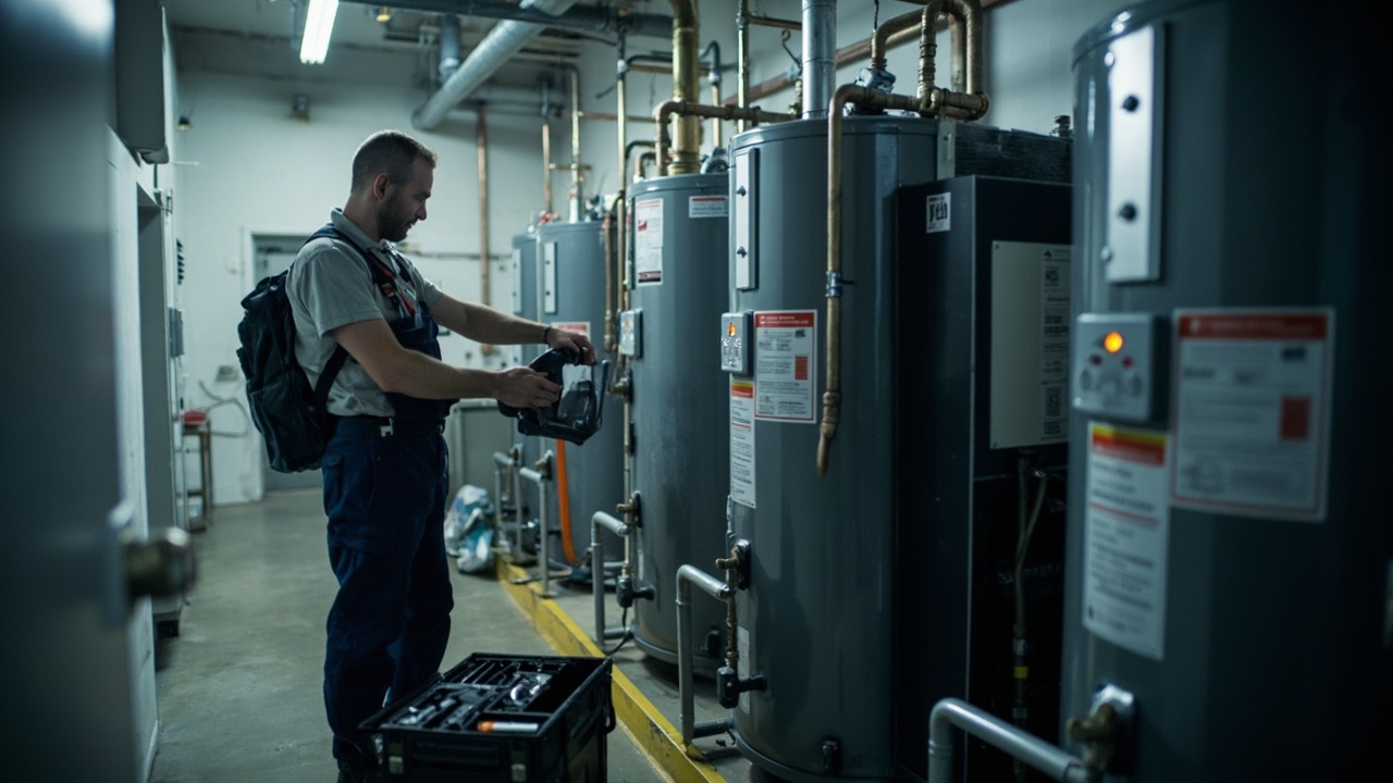 How We Spec and Install Commercial Grade Water Heaters for Maximum Uptime