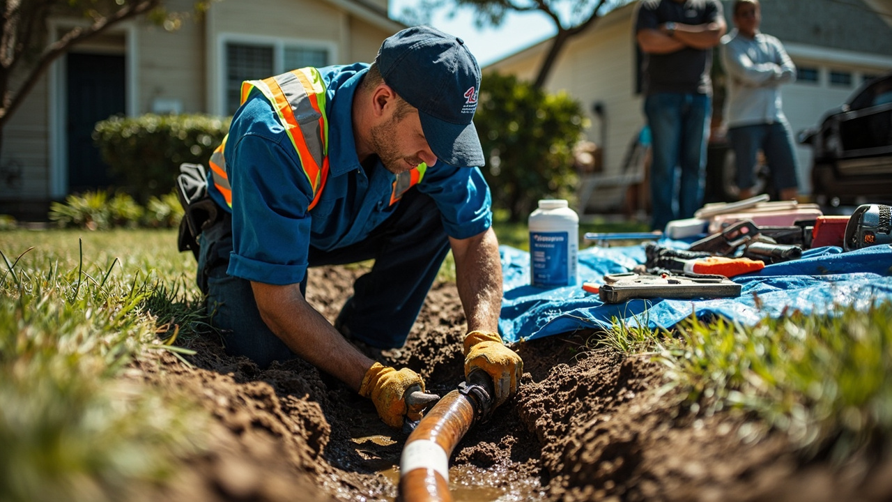 How Alpha Plumbing San Antonio Handles Underground Water Line Repair
