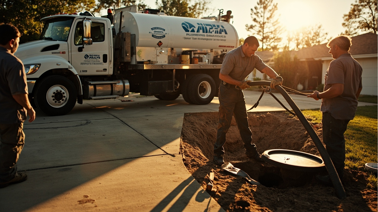 Septic Tank Emergency Pumping in San Antonio – Trucks Dispatched in 60 Minutes or Less