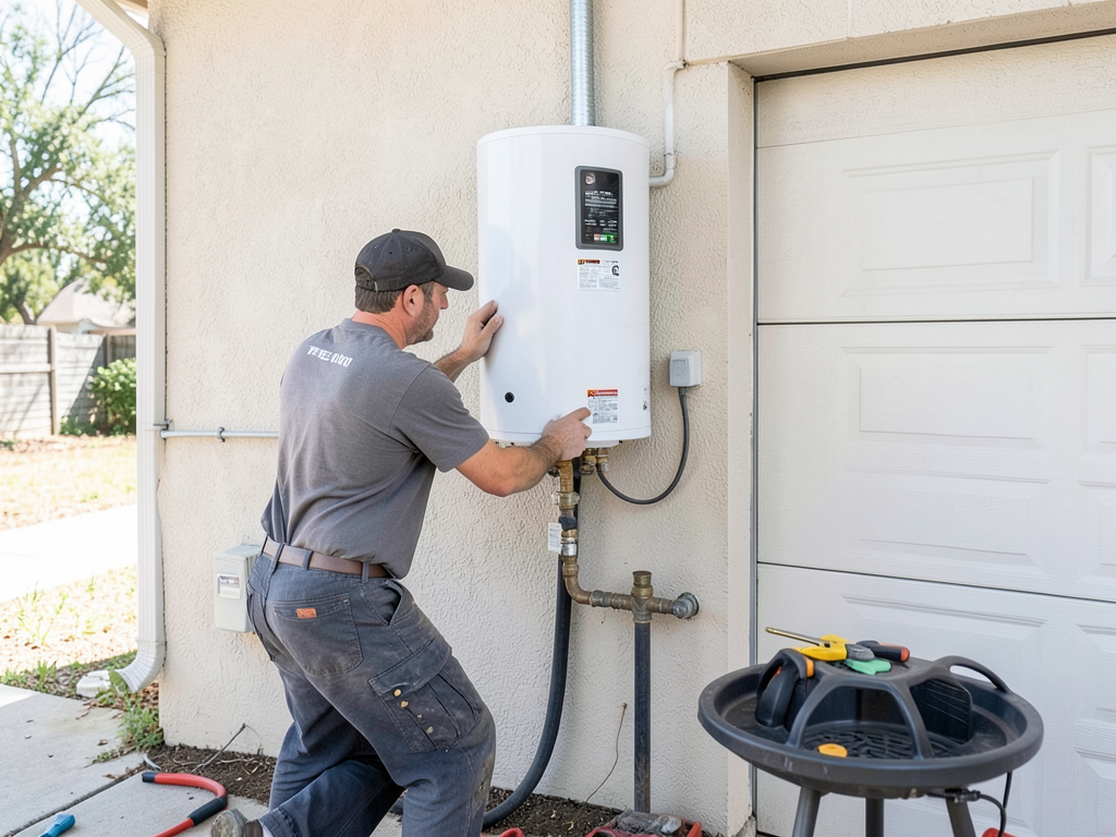 Replacing your old water heater on the san antonio