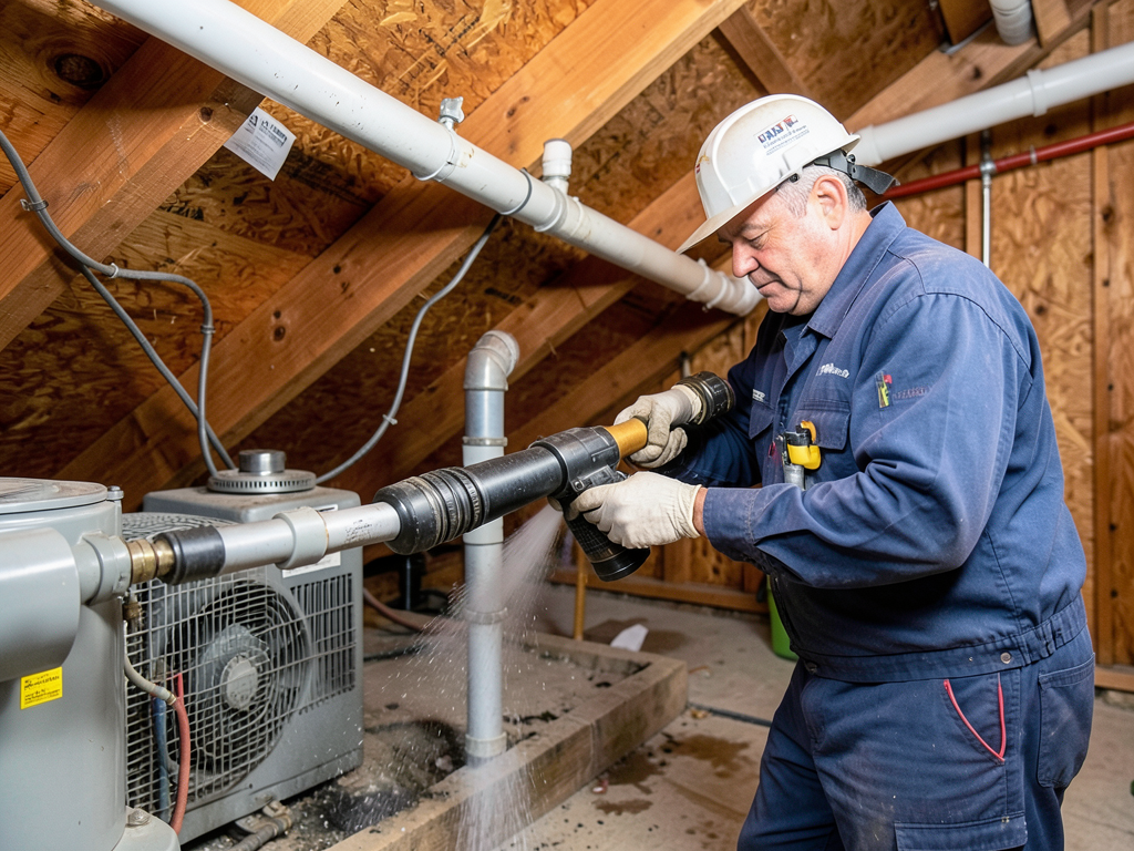 What to do when your ac condensate line floods you
