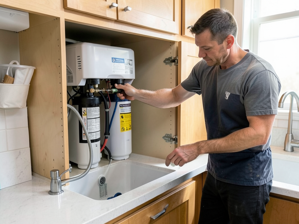 Where to install a reverse osmosis system in your